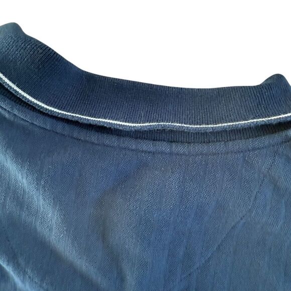 Nike Golf Polo Shirt Mens Size 2XL Dri Fit Short Sleeve Navy Blue Solid - Picture 8 of 12